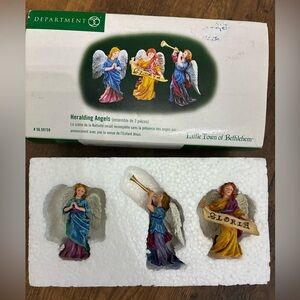 Department 56 Little Town Of Bethlehem Heralding Angels